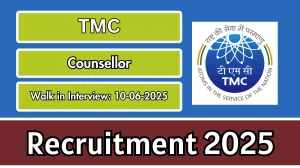 TMC Counsellor Recruitment 2025 – Walk in TMC Counsellor Recruitment 2025 – Walk in