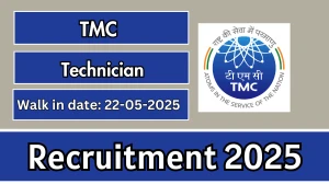 TMC Technician Recruitment 2025 – Walk in