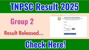 TNPSC Group 2 Result 2025 Out at tnpsc.gov.in, Direct Link to Download Result PDF Here