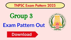 TNPSC Group 3 Exam Pattern 2025