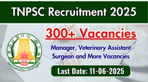 TNPSC CTS Recruitment 2025 - Apply Online for 330 Manager, Veterinary Assistant Surgeon and More Posts TNPSC CTS Recruitment 2025 - Apply Online for 330 Manager, Veterinary Assistant Surgeon and More Posts