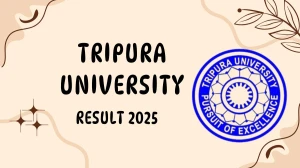 Tripura University Result 2025 Released at tripurauniv.ac.in Direct Link to Download 1st, 2nd, 3rd Semester Result Tripura University Result 2025 Released at tripurauniv.ac.in Direct Link to Download 1st, 2nd, 3rd Semester Result