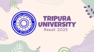 Tripura University Result 2025 Released at tripurauniv.ac.in Direct Link to Download 4th Sem Result