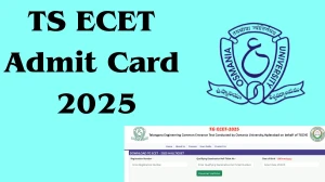 TS ECET Hall Ticket 2025 Released Download Online @ ecet.tgche.ac.in Check TS ECET Date