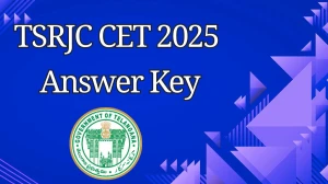 TSRJC CET 2025 Answer Key OUT at tgrjc.cgg.gov.in Download PDF