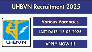UHBVN Recruitment 2025 - Apply Offline for 04 Senior Photographer, Public Relation Officer and More Posts UHBVN Recruitment 2025 - Apply Offline for 04 Senior Photographer, Public Relation Officer and More Posts