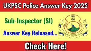 UKPSC Police SI Answer Key 2025 Out psc.uk.gov.in Download Sub Inspector Answer Key Here UKPSC Police SI Answer Key 2025 Out psc.uk.gov.in Download Sub Inspector Answer Key Here