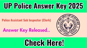 UP Police Answer Key 2025 Out uppbpb.gov.in Download Police Assistant Sub Inspector Answer Key Here UP Police Answer Key 2025 Out uppbpb.gov.in Download Police Assistant Sub Inspector Answer Key Here