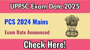 UPPSC PCS 2024 Mains Exam Date Announced at uppsc.up.nic.in Exam details here UPPSC PCS 2024 Mains Exam Date Announced at uppsc.up.nic.in Exam details here