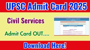 UPSC Civil Services Prelims Admit Card 2025 OUT Download Link upsc.gov.in UPSC Civil Services Prelims Admit Card 2025 OUT Download Link upsc.gov.in