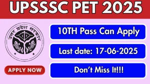 UPSSSC PET Recruitment 2025 - Apply Online
