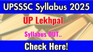UPSSSC UP Lekhpal Syllabus 2025 Out Direct Link to Download Syllabus PDF here UPSSSC UP Lekhpal Syllabus 2025 Out Direct Link to Download Syllabus PDF here