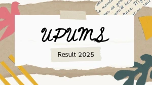 UPUMS Result 2025 Released at upums.ac.in Direct Link to Download 1st, 2nd, 3rd, 5th Sem Result