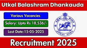 Utkal Balashram Dhankauda Recruitment 2025 - Apply Offline for 09 Cook, Educator and Other Posts Utkal Balashram Dhankauda Recruitment 2025 - Apply Offline for 09 Cook, Educator and Other Posts