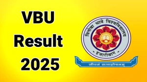 VBU Result 2025 Released at vbu.ac.in Direct Link to Download 1st, 3rd, 5th and 7th Semester Result