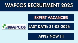 WAPCOS Expert Recruitment 2025 - Apply Offline WAPCOS Expert Recruitment 2025 - Apply Offline