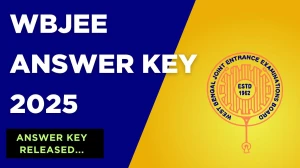 WBJEE 2025 Answer Key OUT at wbjeeb.nic.in Download PDF