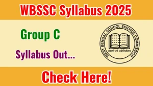 WBSSC Group C Syllabus 2025 Out Direct Link to Download Syllabus PDF here WBSSC Group C Syllabus 2025 Out Direct Link to Download Syllabus PDF here