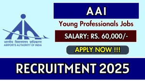 AAI Young Professionals Recruitment 2025 - Apply Offline for 02 Posts AAI Young Professionals Recruitment 2025 - Apply Offline for 02 Posts