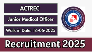 ACTREC Junior Medical Officer Recruitment 2025 – Walk in for 01 Posts ACTREC Junior Medical Officer Recruitment 2025 – Walk in for 01 Posts