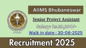 AIIMS Bhubaneswar Senior Project Assistant Recruitment 2025 – Walk in AIIMS Bhubaneswar Senior Project Assistant Recruitment 2025 – Walk in