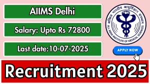 AIIMS Delhi Project Research Scientist Recruitment 2025 - Apply Offline