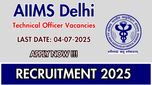 AIIMS Delhi Recruitment 2025 - Apply Offline for 01 Project Technical Assistant/ Technical Officer Posts AIIMS Delhi Recruitment 2025 - Apply Offline for 01 Project Technical Assistant/ Technical Officer Posts