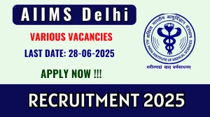 AIIMS Delhi Recruitment 2025 - Apply Online for 02 Project Research Scientist I, Project Technical Support I Posts AIIMS Delhi Recruitment 2025 - Apply Online for 02 Project Research Scientist I, Project Technical Support I Posts