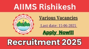 AIIMS Rishikesh Recruitment 2025 - Apply Online for 08 Project Research Scientist, Ayurveda Therapist and More Posts AIIMS Rishikesh Recruitment 2025 - Apply Online for 08 Project Research Scientist, Ayurveda Therapist and More Posts