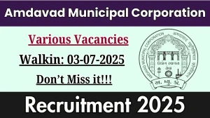 Amdavad Municipal Corporation Recruitment 2025 – Walk in for 05 Microbiologist, Public Health Specialist and Other Posts