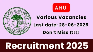 AMU Recruitment 2025 - Apply Online for 03 Assistant Professor, Senior Resident Posts AMU Recruitment 2025 - Apply Online for 03 Assistant Professor, Senior Resident Posts