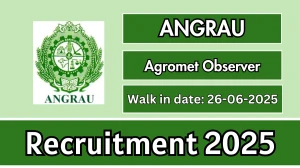 ANGRAU Agromet Observer Recruitment 2025 – Walk in
