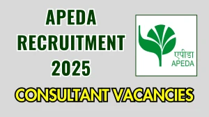 APEDA Consultant Recruitment 2025 - Apply Offline APEDA Consultant Recruitment 2025 - Apply Offline