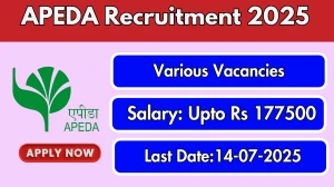 APEDA Recruitment 2025 - Apply Online for 18 Assistant Manager, Assistant General Manager and Other Posts APEDA Recruitment 2025 - Apply Online for 18 Assistant Manager, Assistant General Manager and Other Posts