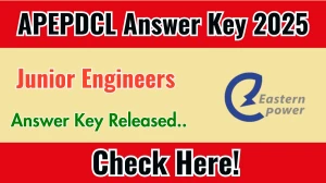 APEPDCL JE Answer Key 2025 Out apeasternpower.com Download Junior Engineers Answer Key Here