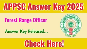 APPSC FRO Answer Key 2025 Released – Download Now at psc.ap.gov.in