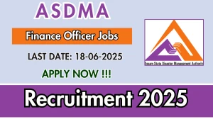ASDMA Finance Officer Recruitment 2025 - Apply Offline ASDMA Finance Officer Recruitment 2025 - Apply Offline