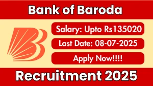Bank of Baroda Recruitment 2025 - Apply Online for 02 Chief Security Officer, Company Secretary Posts
