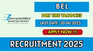 BEL Part Time Visiting Doctor Recruitment 2025 - Apply Offline