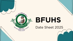 BFUHS Date Sheet 2025 Announced @ bfuhs.ggsmch.org Details Here BFUHS Date Sheet 2025 Announced @ bfuhs.ggsmch.org Details Here