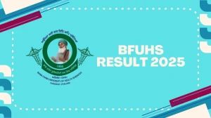 BFUHS Result 2025 Released at bfuhs.ac.in Direct Link to Download UG Course Result BFUHS Result 2025 Released at bfuhs.ac.in Direct Link to Download UG Course Result