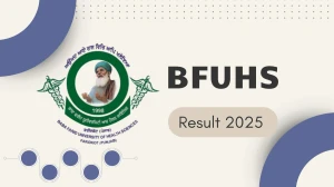 BFUHS Result 2025 Released at bfuhs.ac.in Direct Link to Download UG Course Result BFUHS Result 2025 Released at bfuhs.ac.in Direct Link to Download UG Course Result