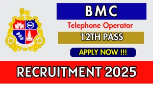 BMC Telephone Operator Recruitment 2025 - Apply Offline BMC Telephone Operator Recruitment 2025 - Apply Offline