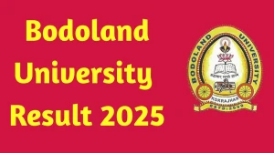 Bodoland University Result 2025 Out at buniv.edu.in Direct Link to Download 3rd Semester Result