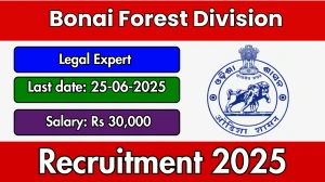 Bonai Forest Division Legal Expert Recruitment 2025 - Apply Offline