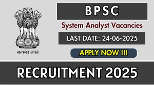 BPSC System Analyst Recruitment 2025 - Apply Online BPSC System Analyst Recruitment 2025 - Apply Online