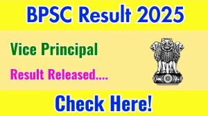 BPSC Vice Principal Final Result 2025 Out at bpsc.bihar.gov.in, Direct Link to Download Result PDF Here BPSC Vice Principal Final Result 2025 Out at bpsc.bihar.gov.in, Direct Link to Download Result PDF Here