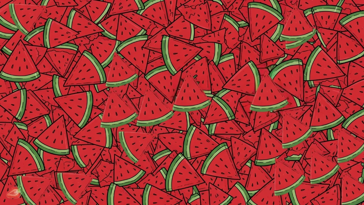 Brain Teaser 5 Secs Challenge: Can you find the Hidden Strawberry among Watermelons