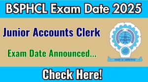 BSPHCL Junior Accounts Clerk Exam Date 2025 Announced at bsphcl.co.in Exam details here BSPHCL Junior Accounts Clerk Exam Date 2025 Announced at bsphcl.co.in Exam details here