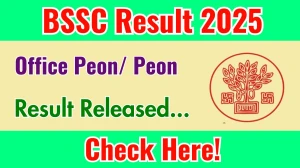 BSSC Office Peon/ Peon Result 2025 Out at bssc.bihar.gov.in, Direct Link to Download Result PDF Here BSSC Office Peon/ Peon Result 2025 Out at bssc.bihar.gov.in, Direct Link to Download Result PDF Here